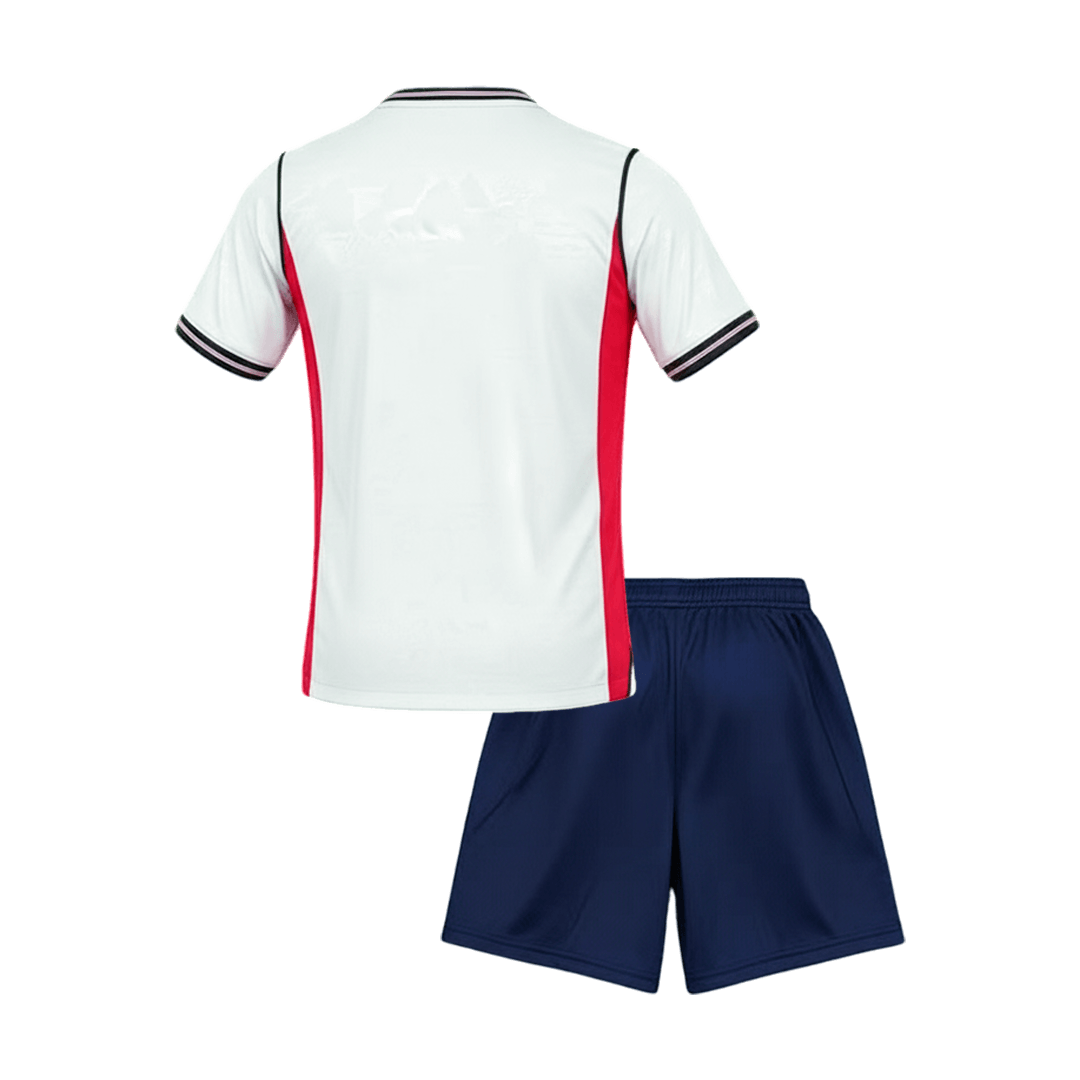 Kid's England Home Football Shirt Kit(Jersey+Shorts) 2026