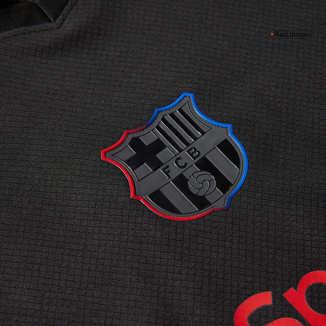 Kids Barcelona Custom Away Football Kits 2024/25