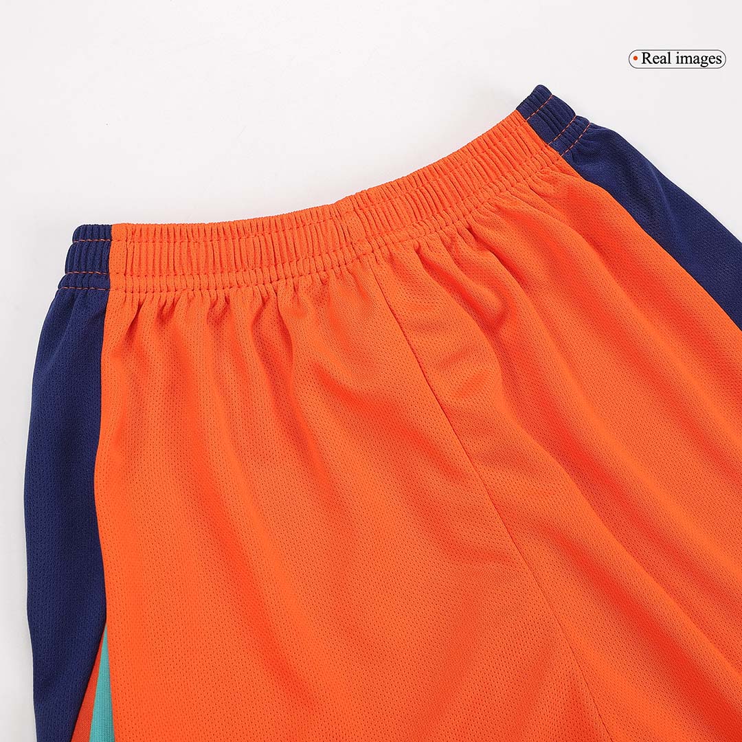 Kid's Netherlands Home Football Shirt Kit(Jersey+Shorts+Socks) Euro 2024