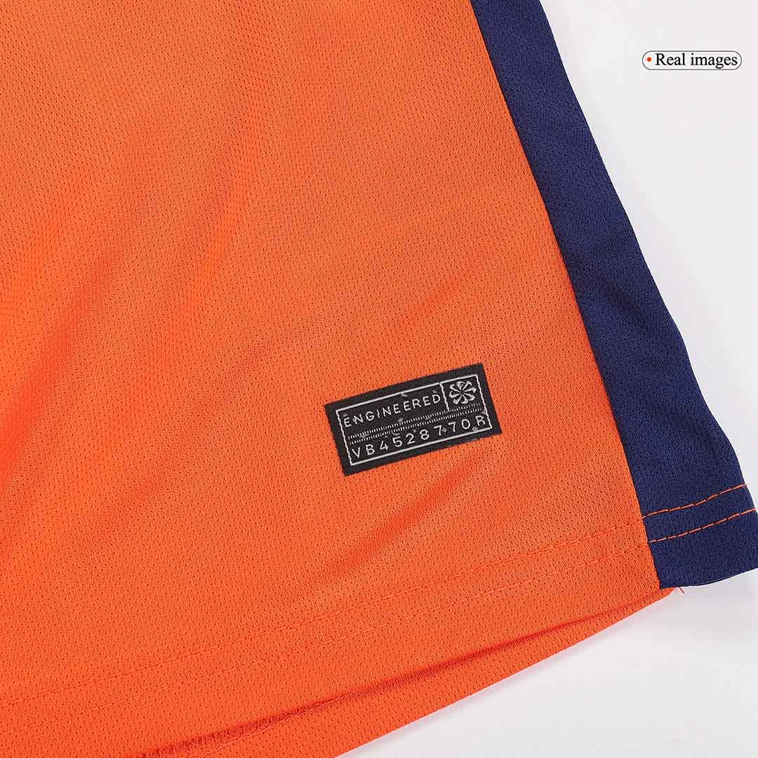 Kid's Netherlands Home Football Shirt Kit(Jersey+Shorts+Socks) Euro 2024