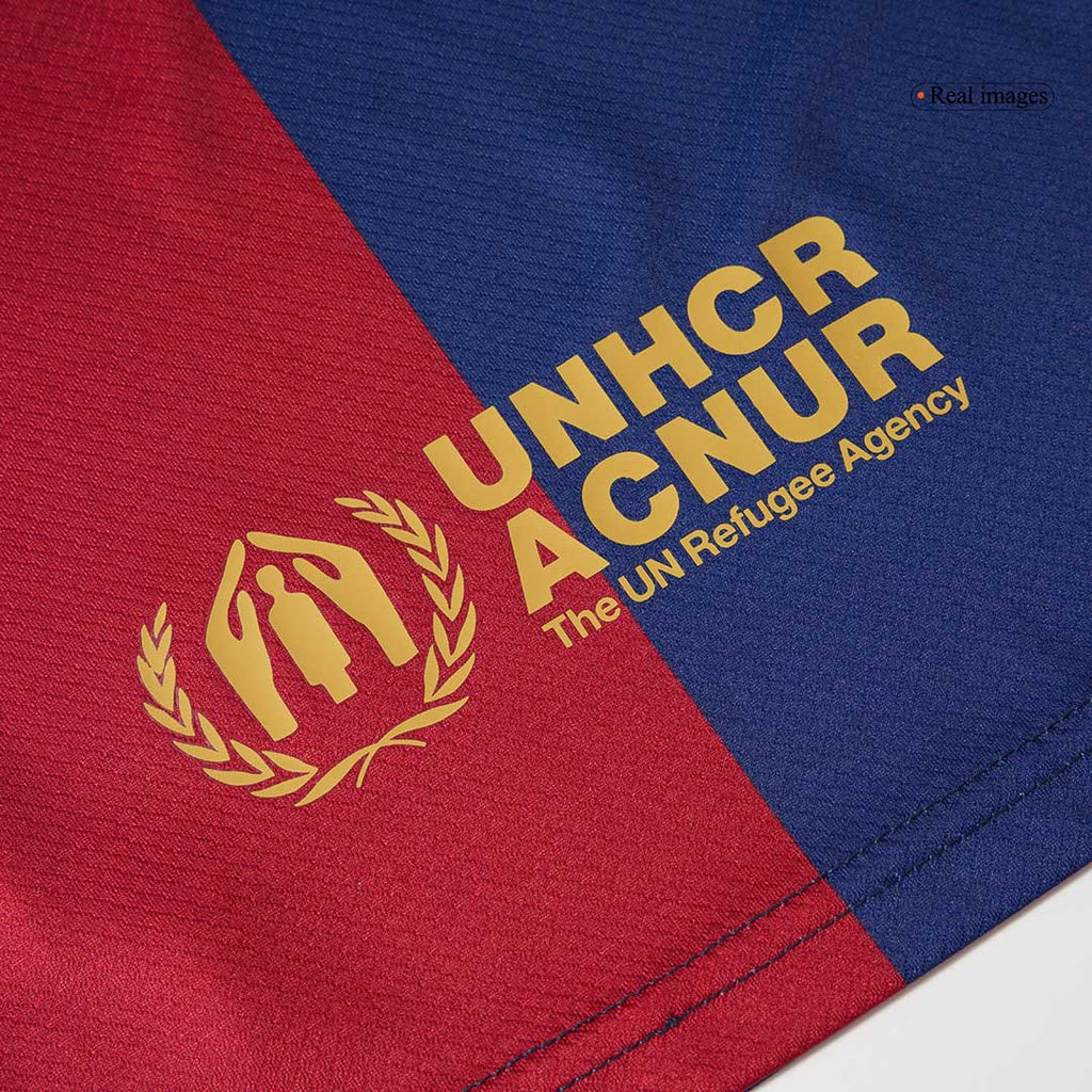 Kids Barcelona Custom Home Football Kits 2024/25