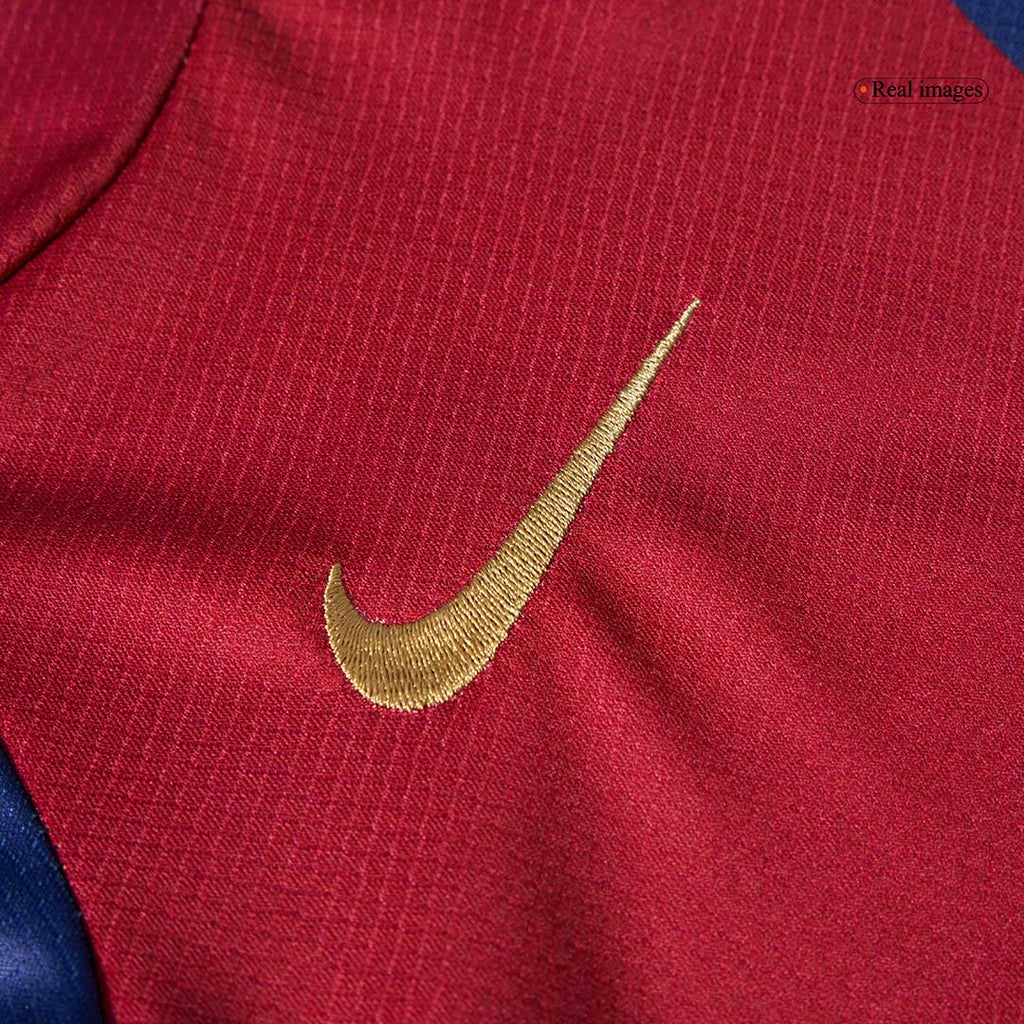 Kids Barcelona Custom Home Football Kits 2024/25