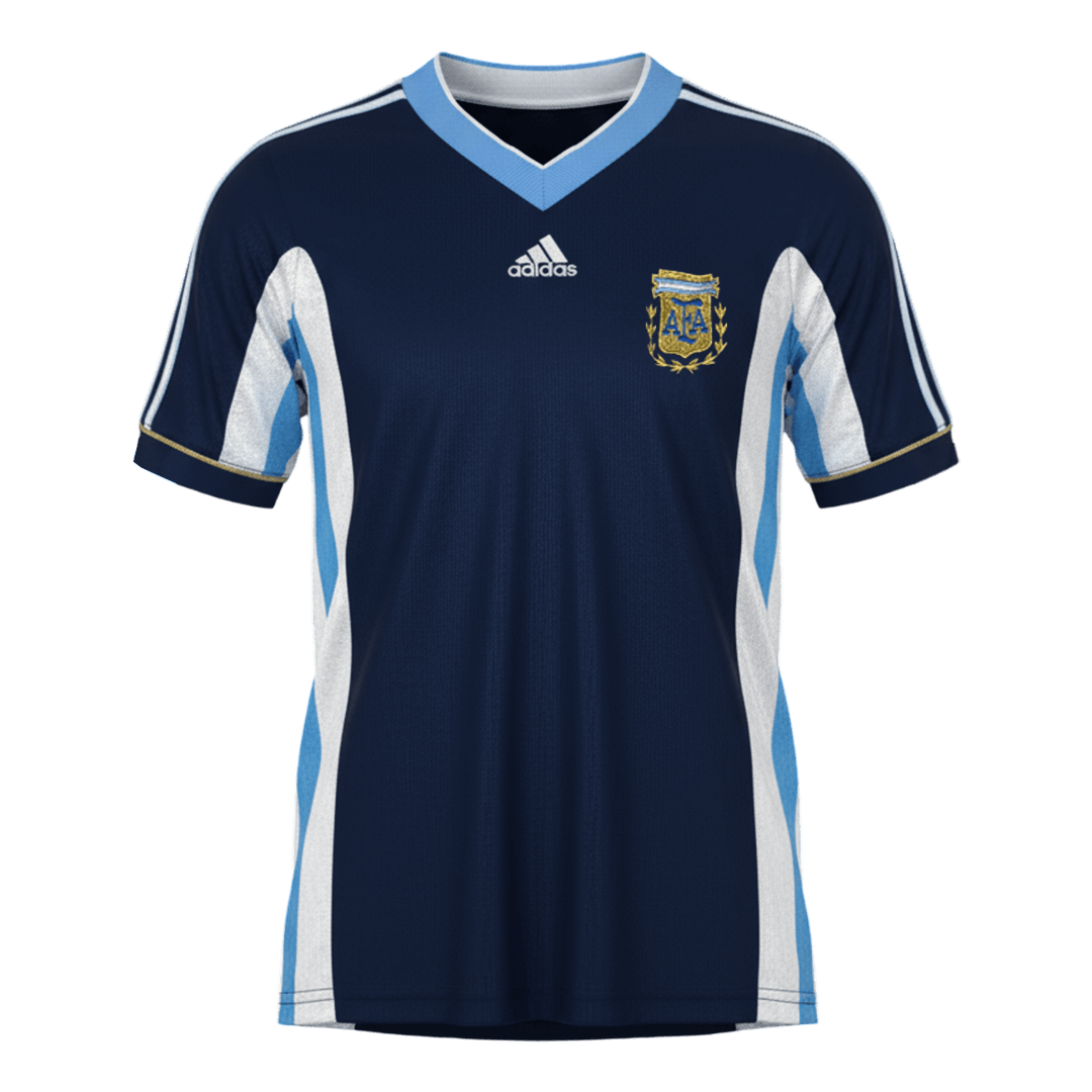 Retro 1998 Argentina Away Football Shirt
