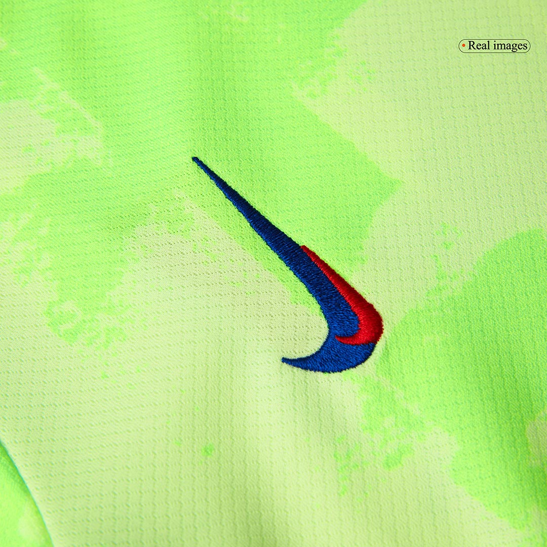 Kid's Barcelona Third Away Football Shirt Kit(Shirt+Shorts) 2024/25 - UCL (Spotify Logo Without Text)