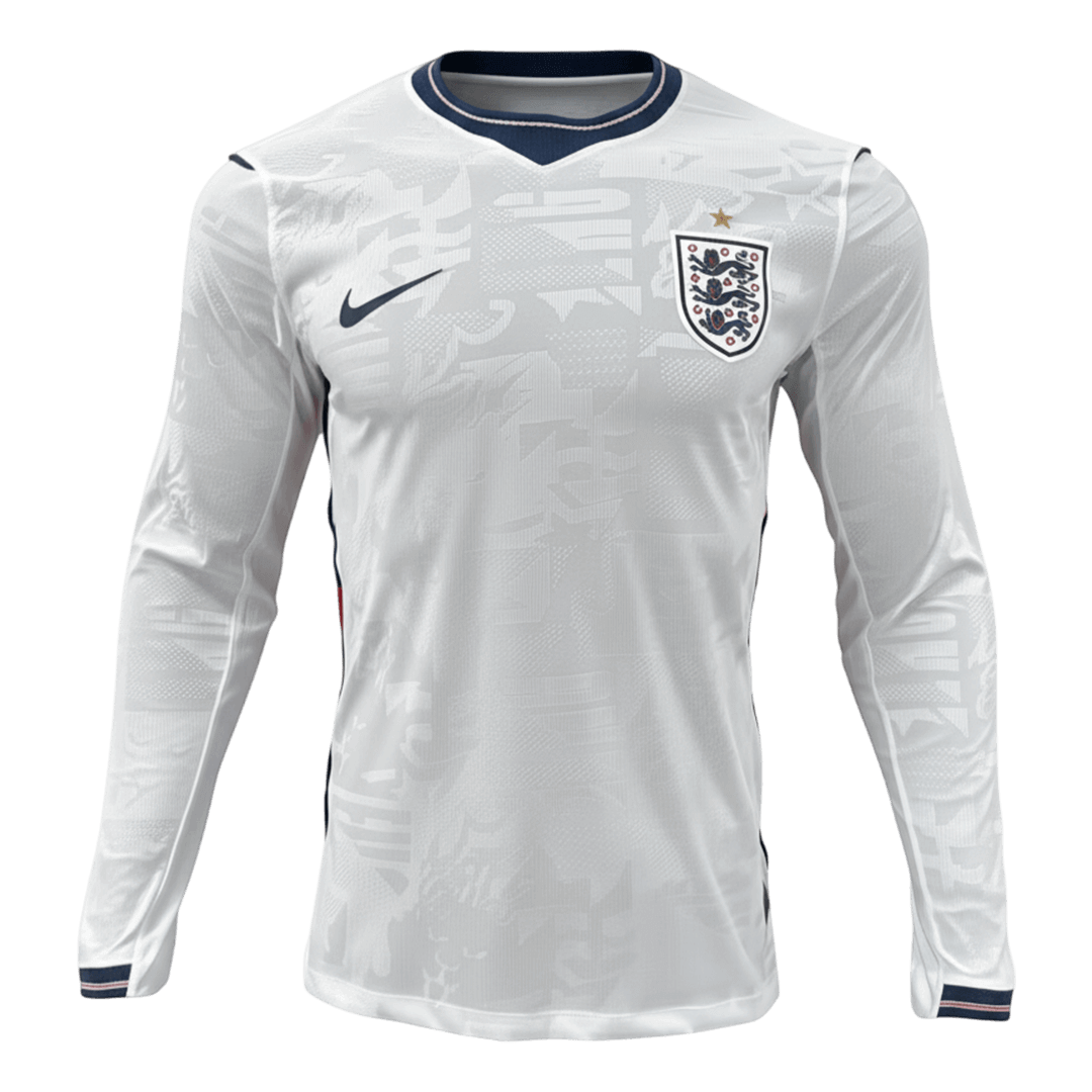 Player Version England Home Long Sleeve Football Shirt 2026