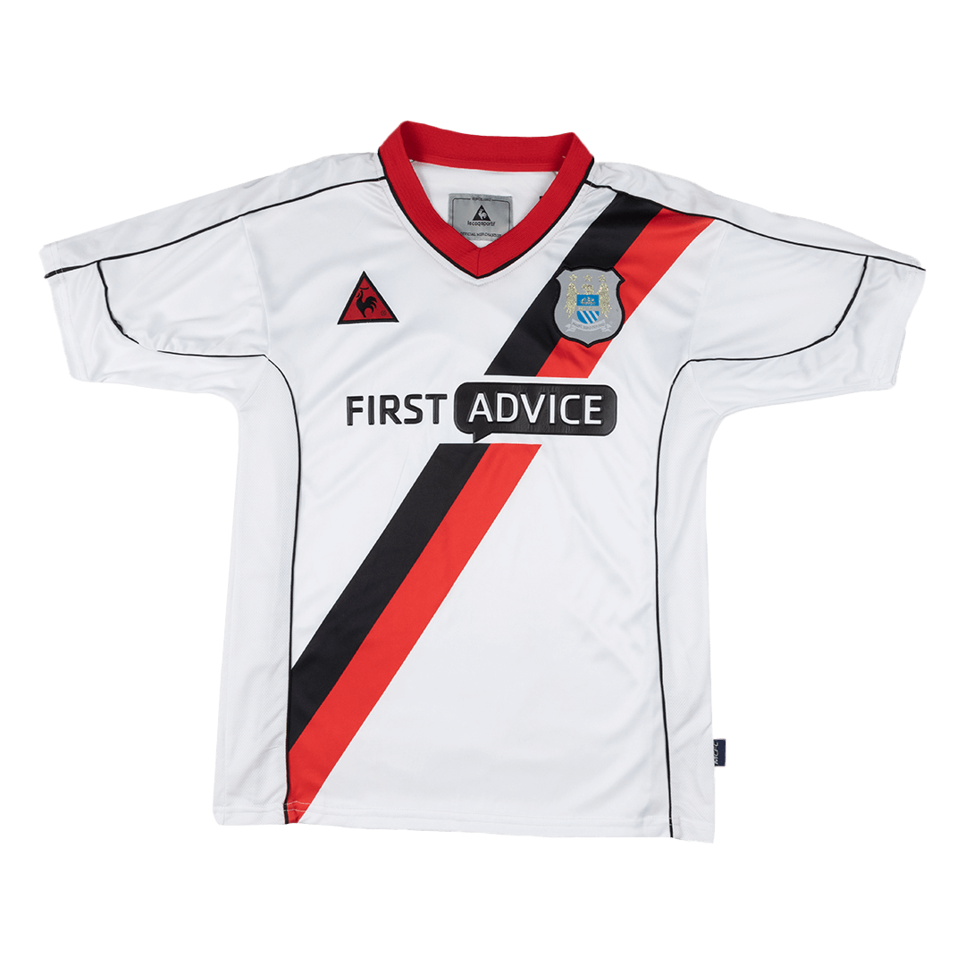 Retro 2002/03 Manchester City Away Football Shirt
