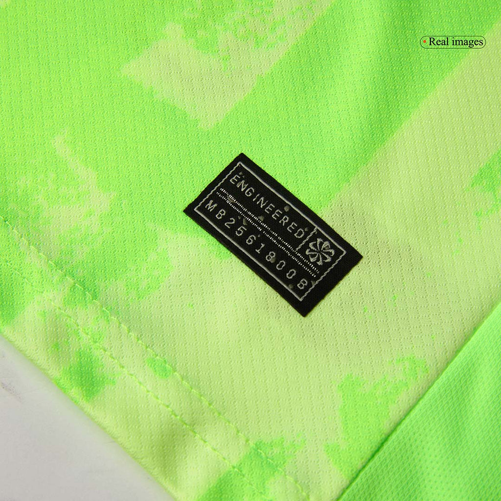 Kid's Barcelona Third Away Football Shirt Kit(Shirt+Shorts) 2024/25 - UCL (Spotify Logo Without Text)