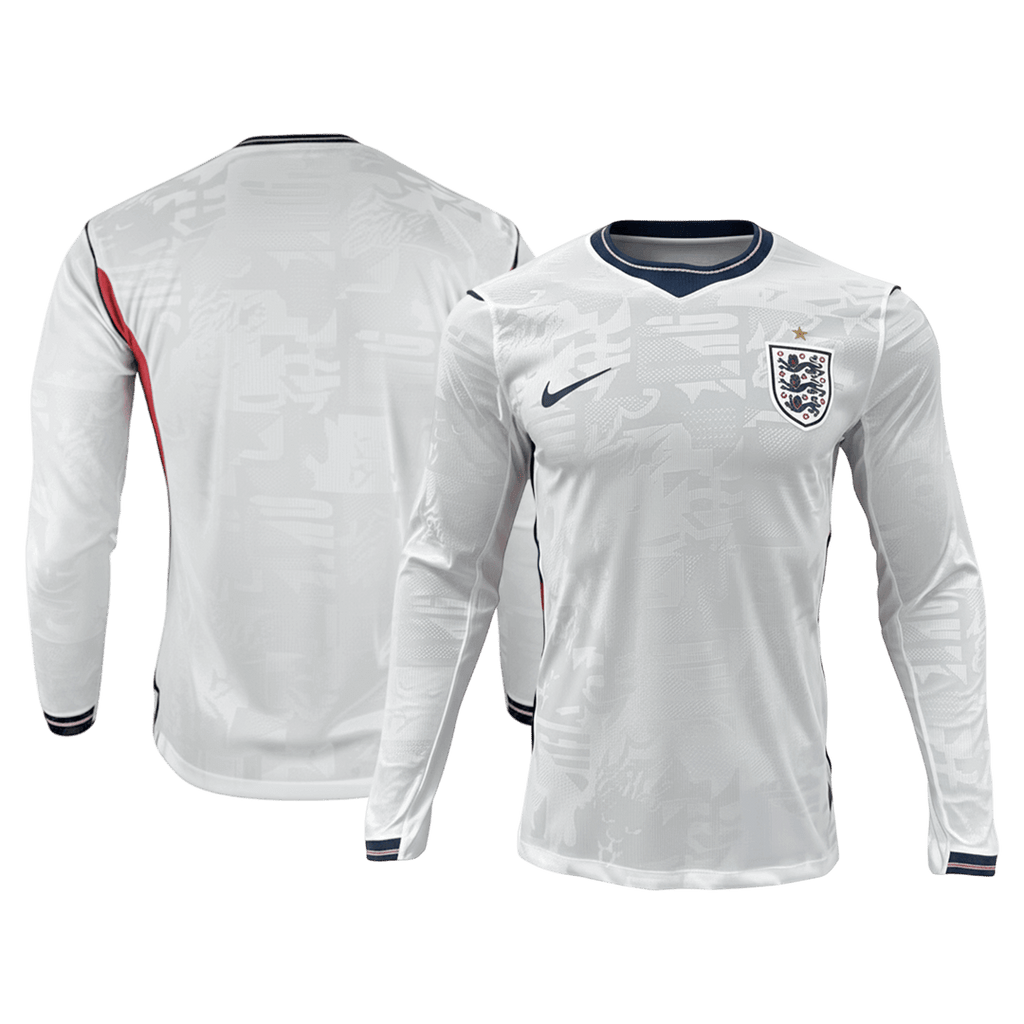 Player Version England Home Long Sleeve Football Shirt 2026