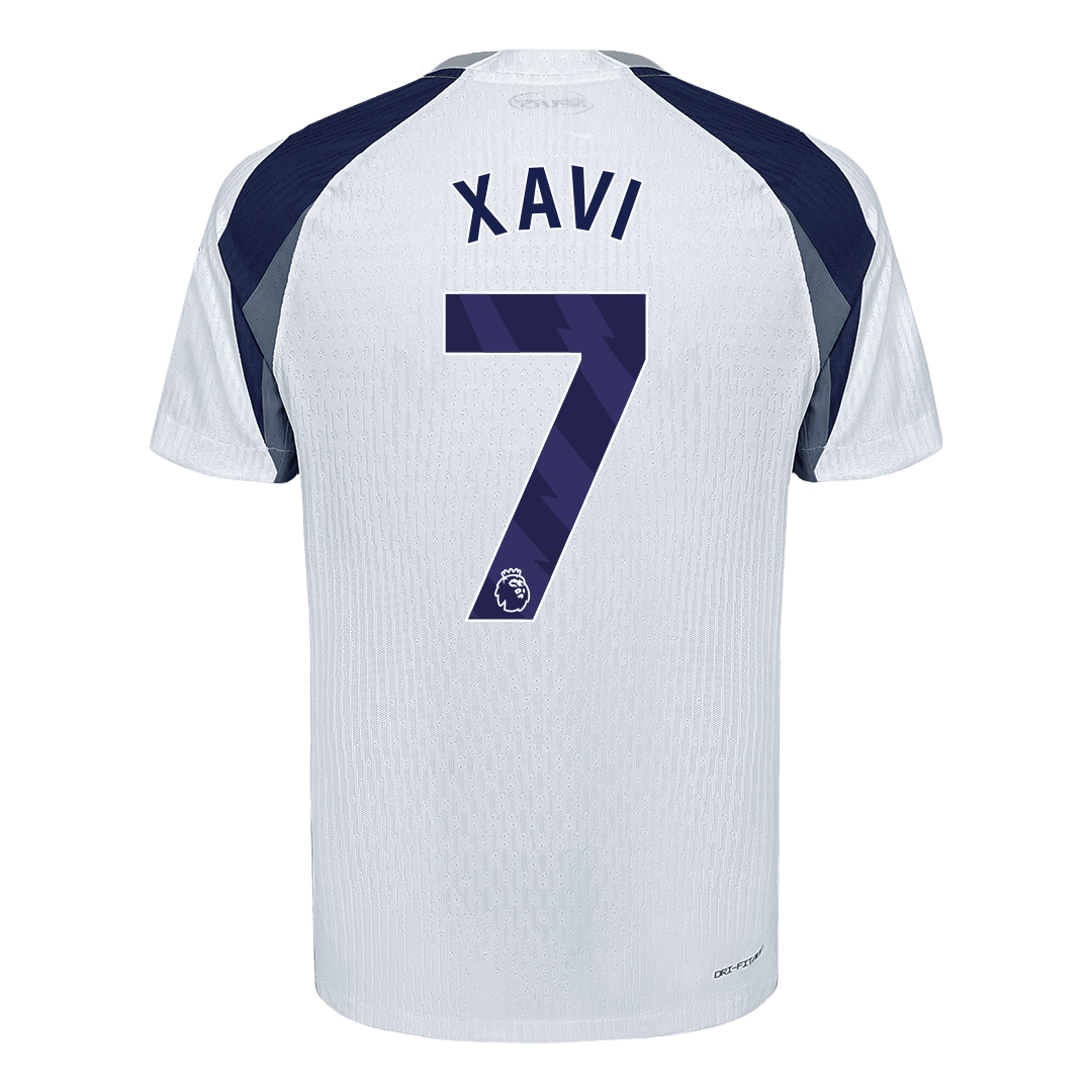 XAVI #7 Player Version Tottenham Hotspur Home Football Shirt 2025/26 White