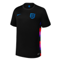 Men's England Away Football Shirt 2025 Black - Women's Euro