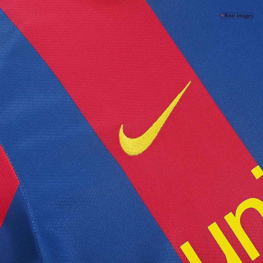 Retro DAVID VILLA #7 2010/11 Barcelona Home Football Shirt