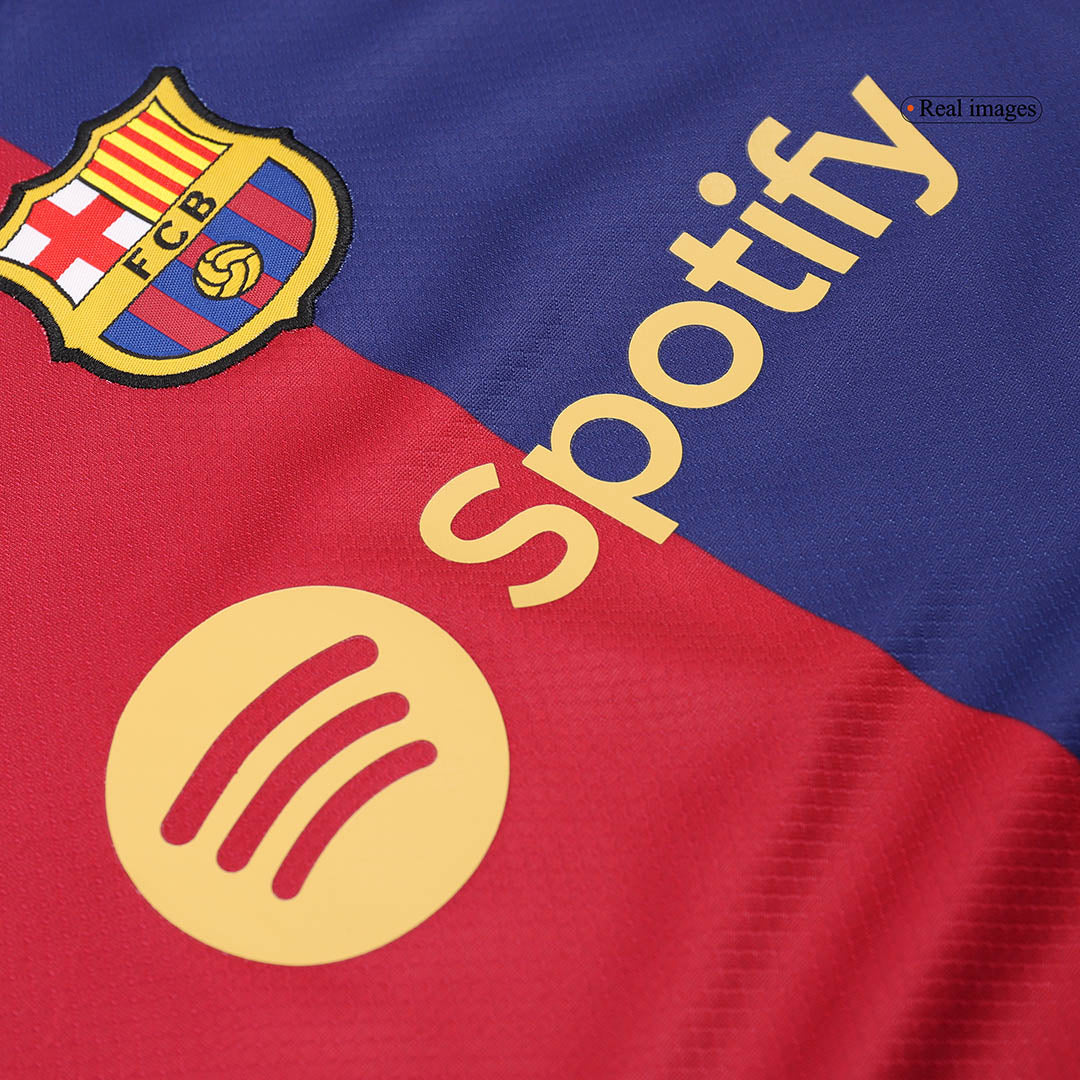Kid's Barcelona Home Football Shirt Kit(Jersey+Shorts) 2024/25