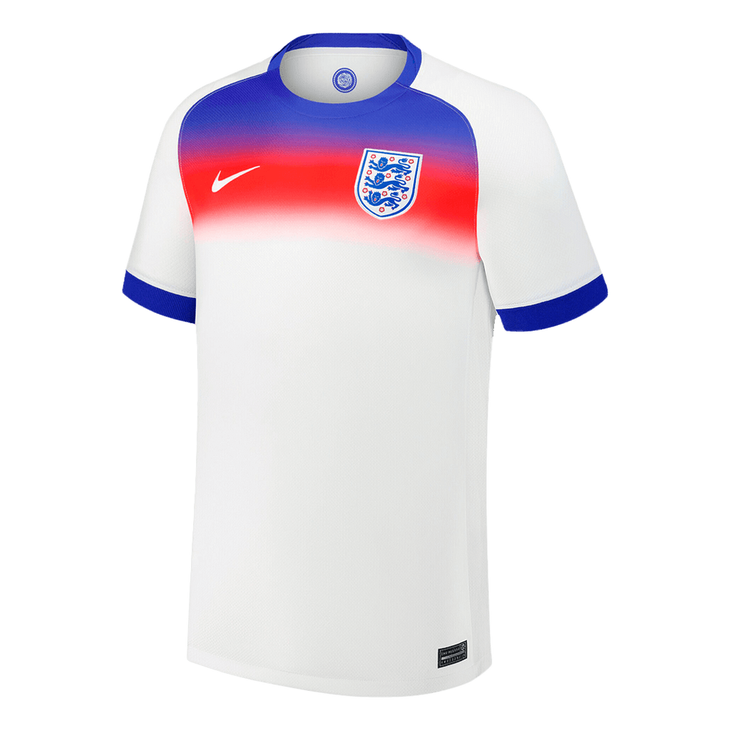 Men's England Home Football Shirt 2025 White - Women's Euro