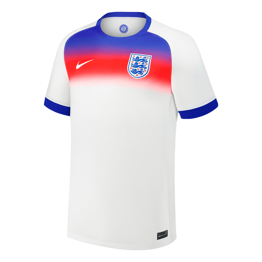 Men's England Home Football Shirt 2025 White - Women's Euro