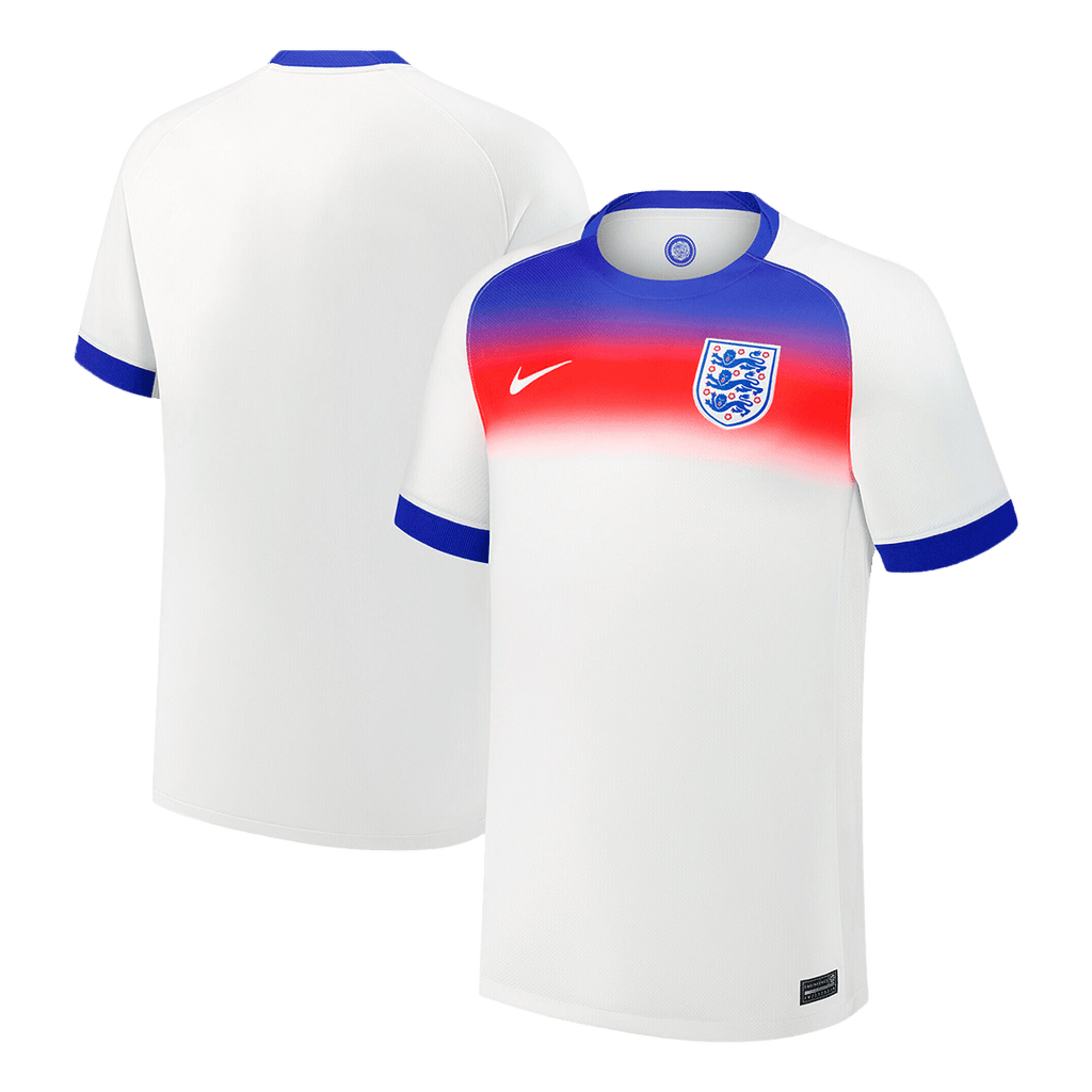 Men's England Home Football Shirt 2025 White - Women's Euro