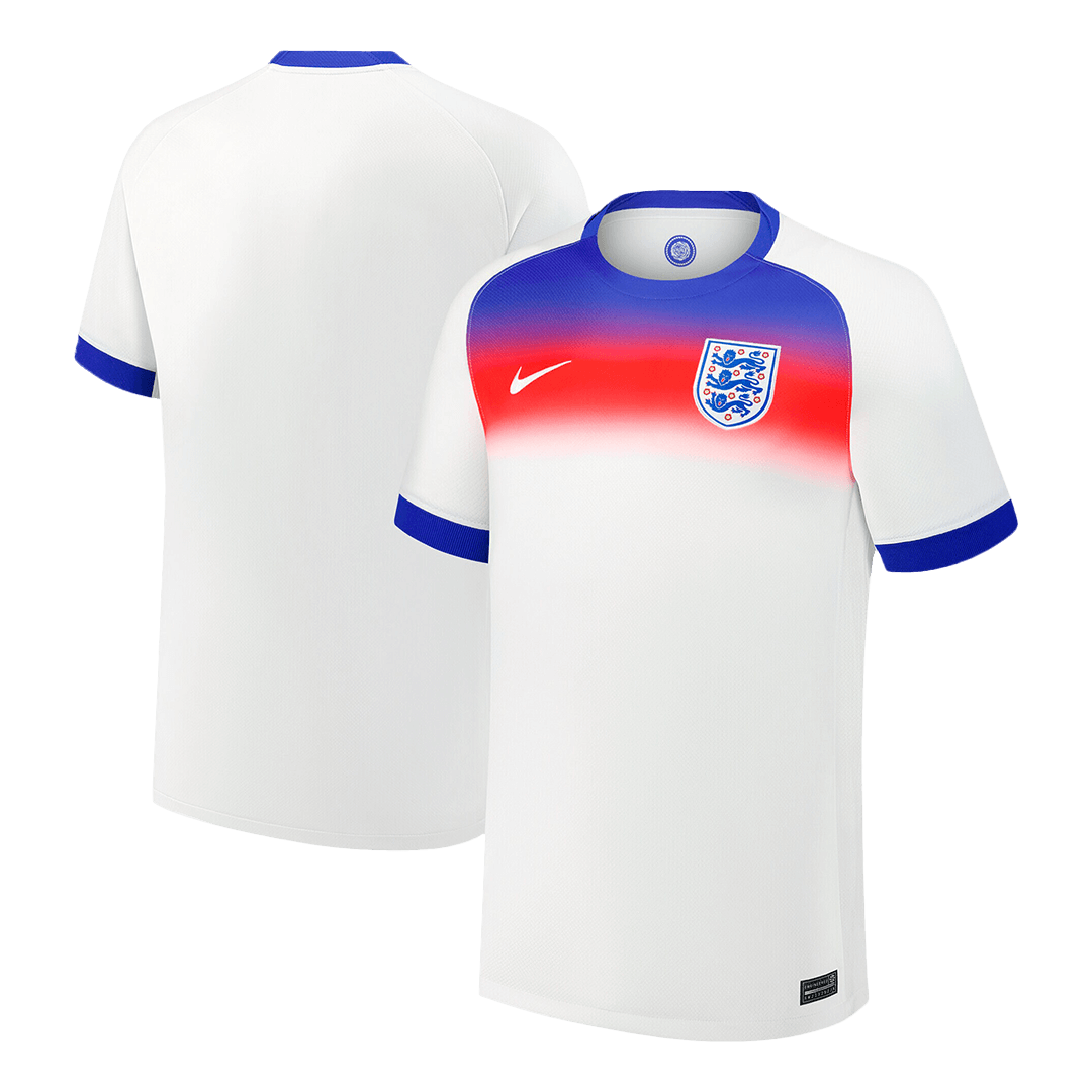 Men's England Home Football Shirt 2025 White - Women's Euro