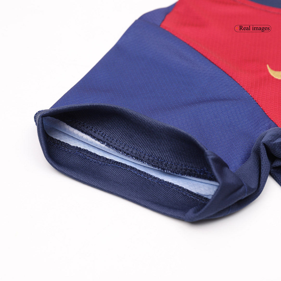 Kid's Barcelona Home Football Shirt Kit(Jersey+Shorts) 2024/25