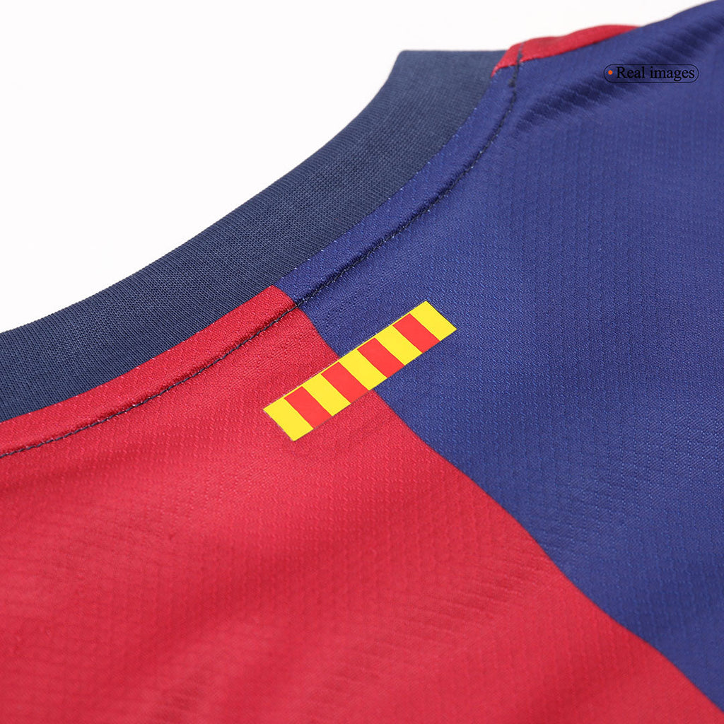 Kid's Barcelona Home Football Shirt Kit(Jersey+Shorts) 2024/25