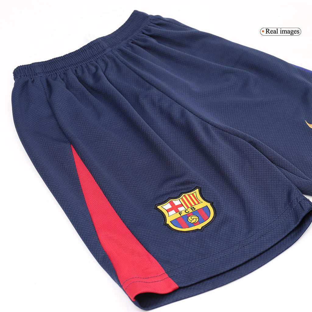 Kid's Barcelona Home Football Shirt Kit(Jersey+Shorts) 2024/25