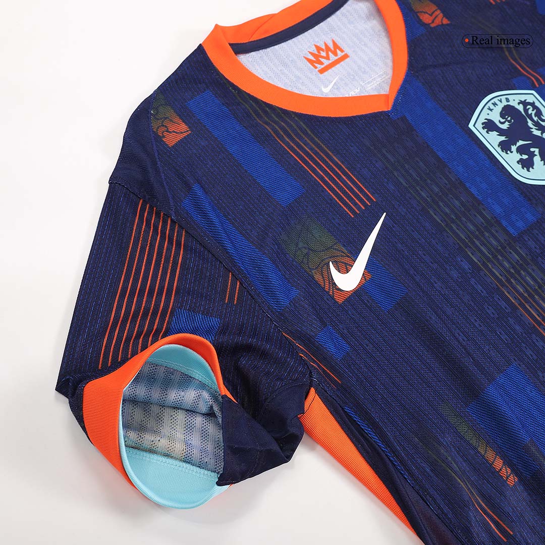 Player Version Netherlands Away Football Shirt Euro 2024