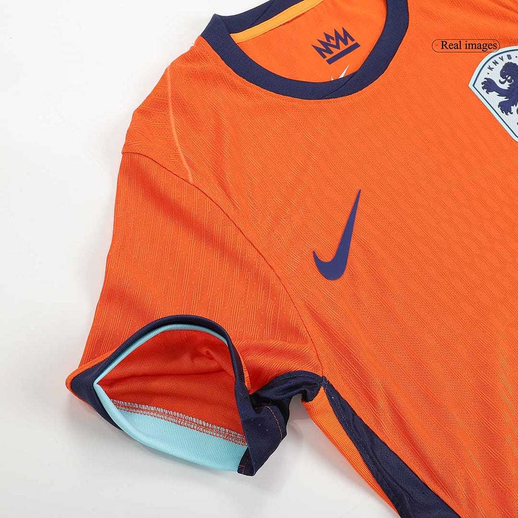 Player Version Netherlands Home Football Shirt Euro 2024
