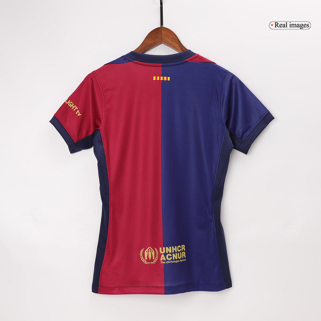 Women's Barcelona Home Football Shirt shirt 2024/25