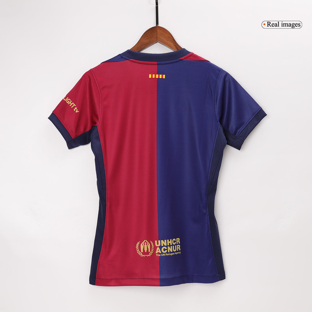 Women's Barcelona Home Football Shirt shirt 2024/25