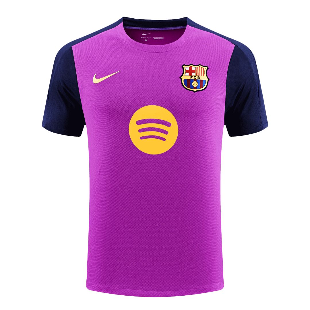Barcelona Pre-Match Training Football Shirt 2025/26 Purple