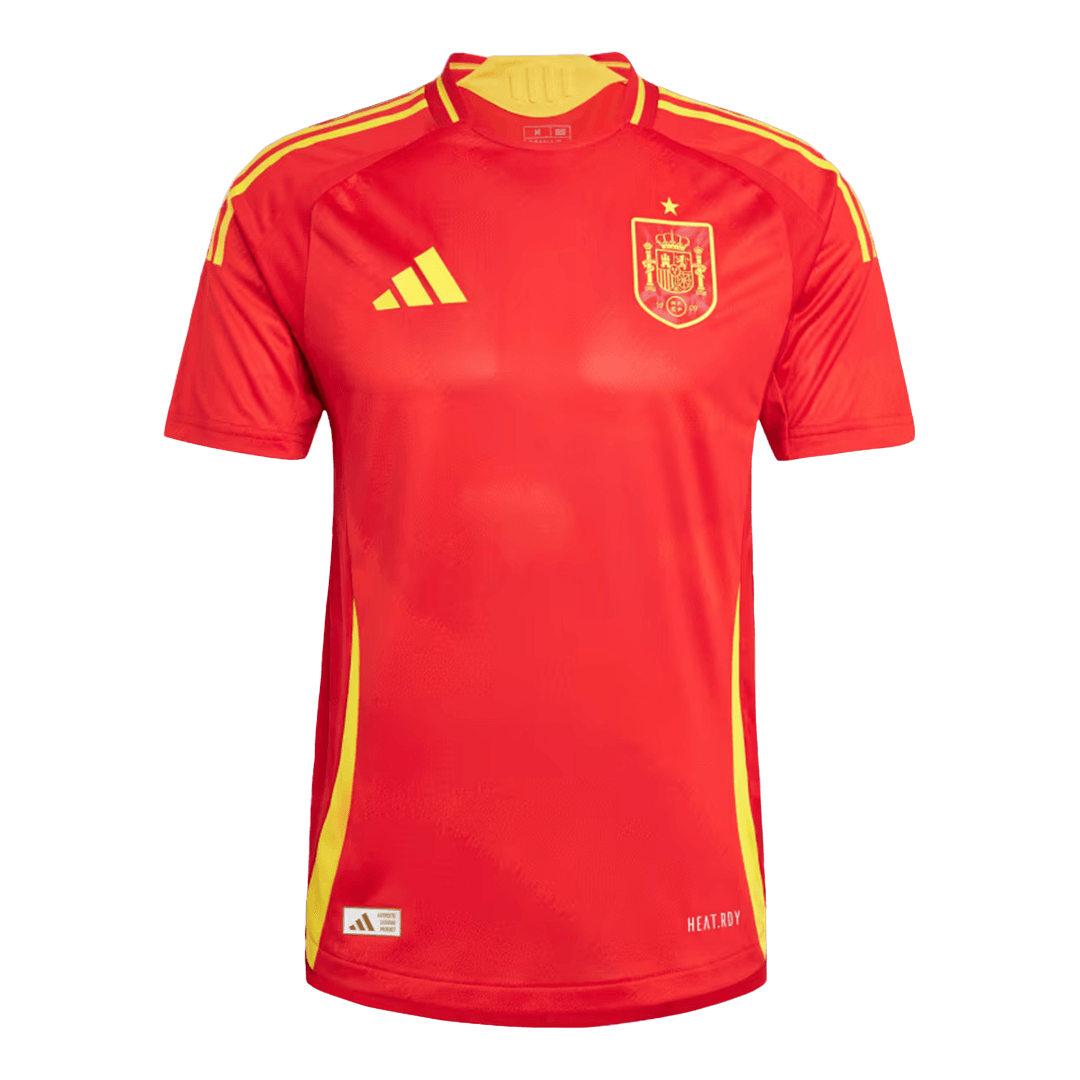 Player Version Spain Home Football Shirt Euro 2024