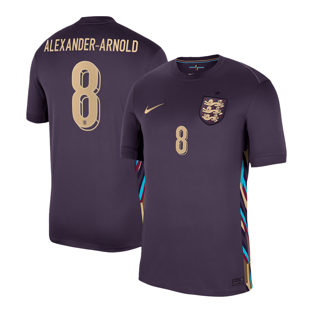 ALEXANDER-ARNOLD #8 England Away Football Shirt Euro 2024
