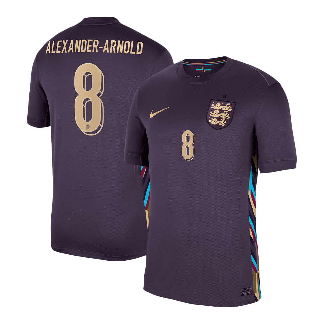 ALEXANDER-ARNOLD #8 England Away Football Shirt Euro 2024
