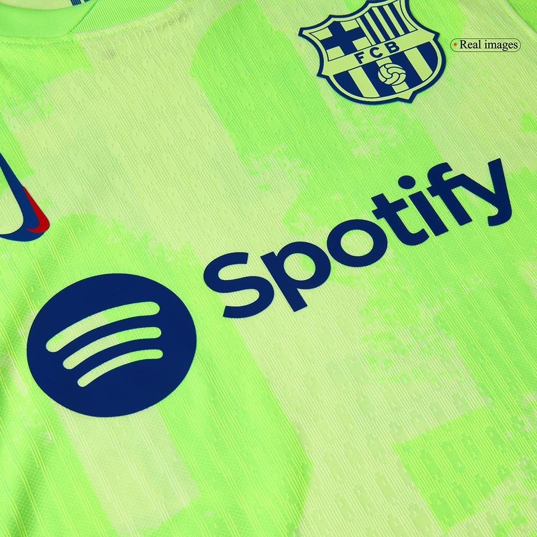 Player Version Barcelona Third Away Football Shirt 2024/25 - UCL