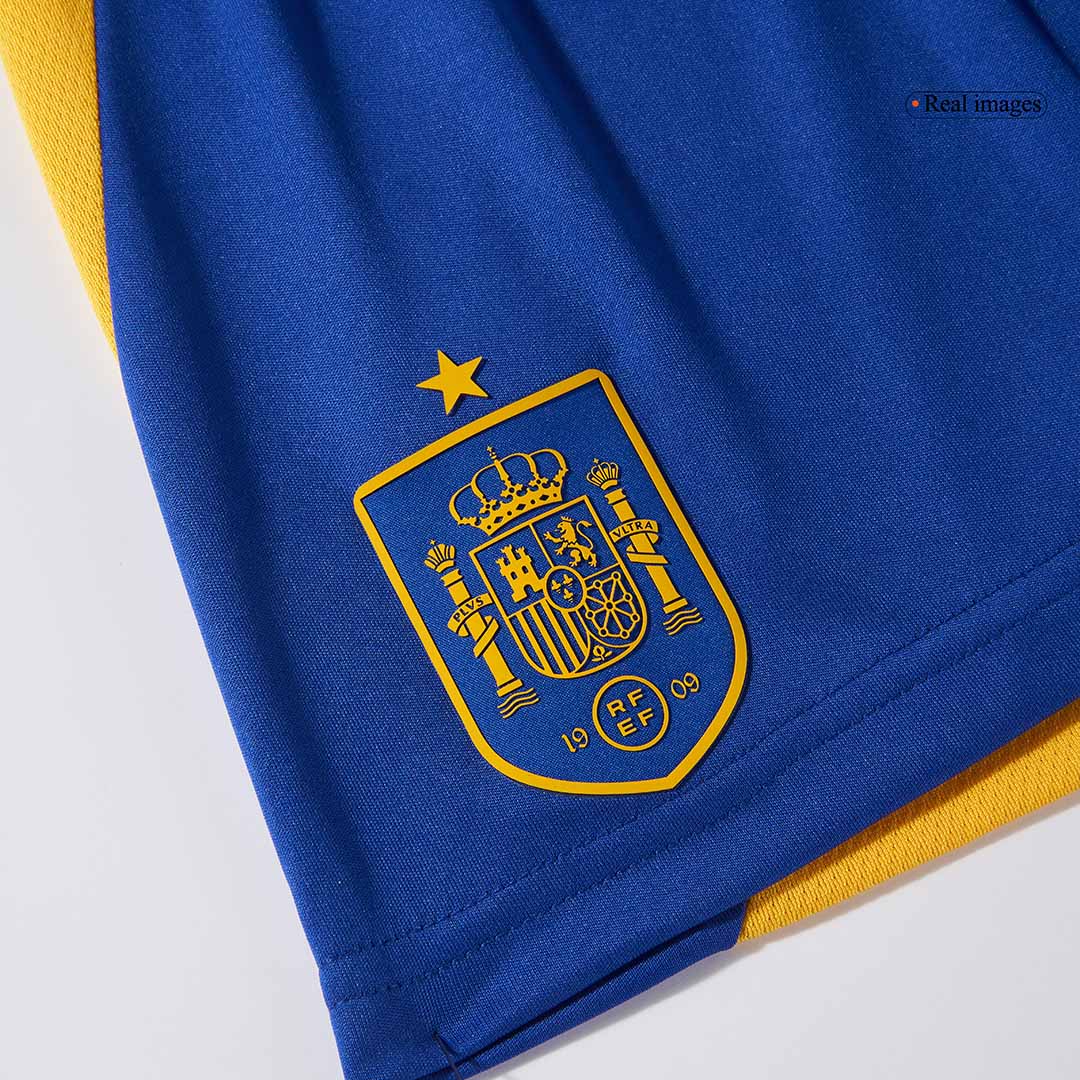 Kid's Spain Home Football Shirt Kit(Jersey+Shorts) Euro 2024