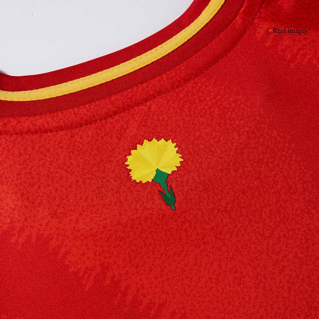 Kid's Spain Home Football Shirt Kit(Jersey+Shorts) Euro 2024