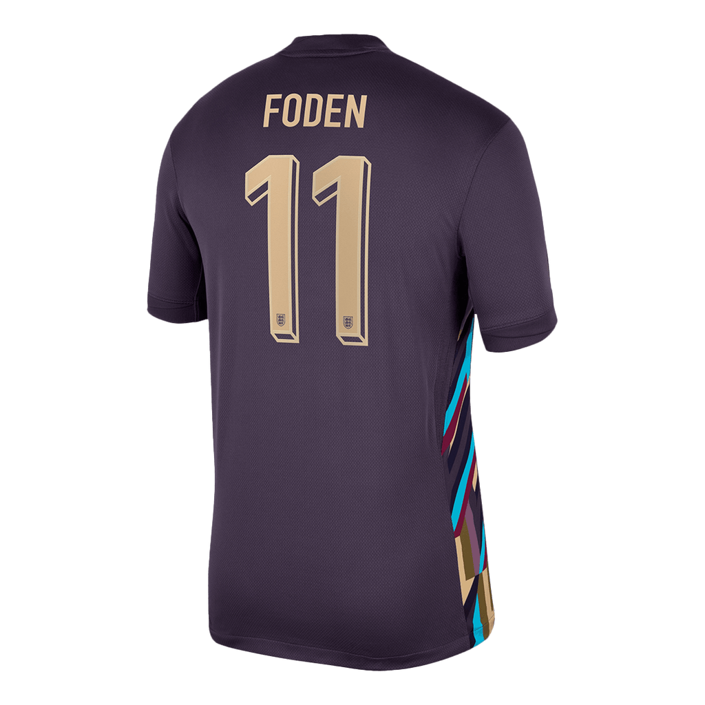FODEN #11 England Away Football Shirt Euro 2024