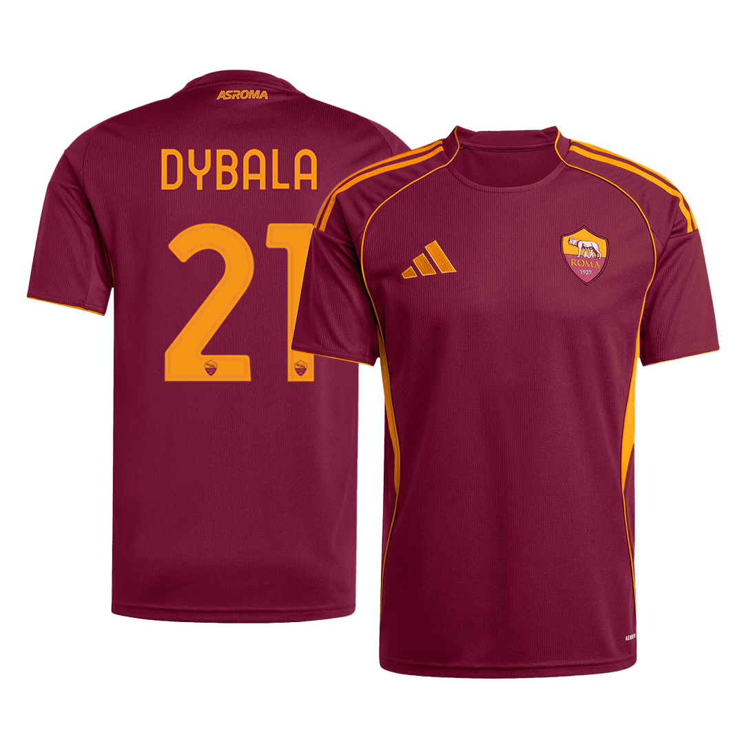 DYBALA #21 Roma Home Football Shirt 2025/26
