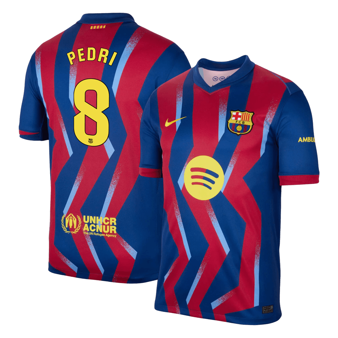 PEDRI #8 Barcelona Fourth Away Football Shirt 2025/26