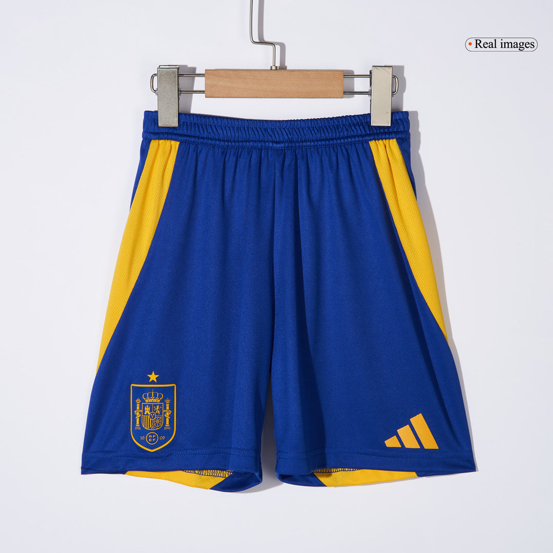 Kid's Spain Home Football Shirt Kit(Jersey+Shorts) Euro 2024