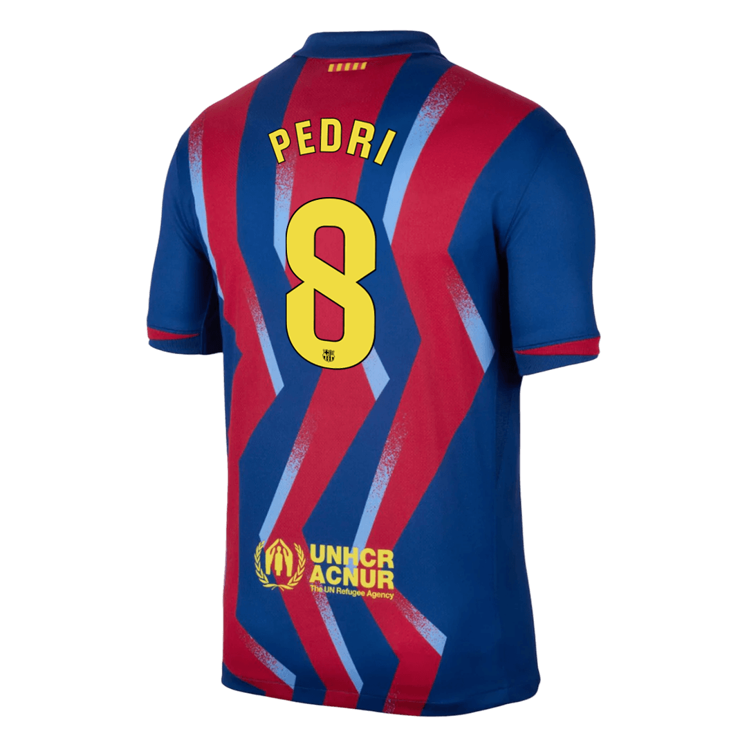 PEDRI #8 Barcelona Fourth Away Football Shirt 2025/26