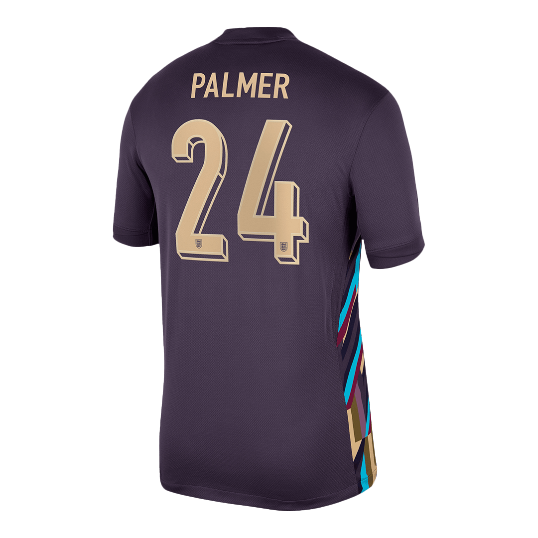 PALMER #24 England Away Football Shirt Euro 2024