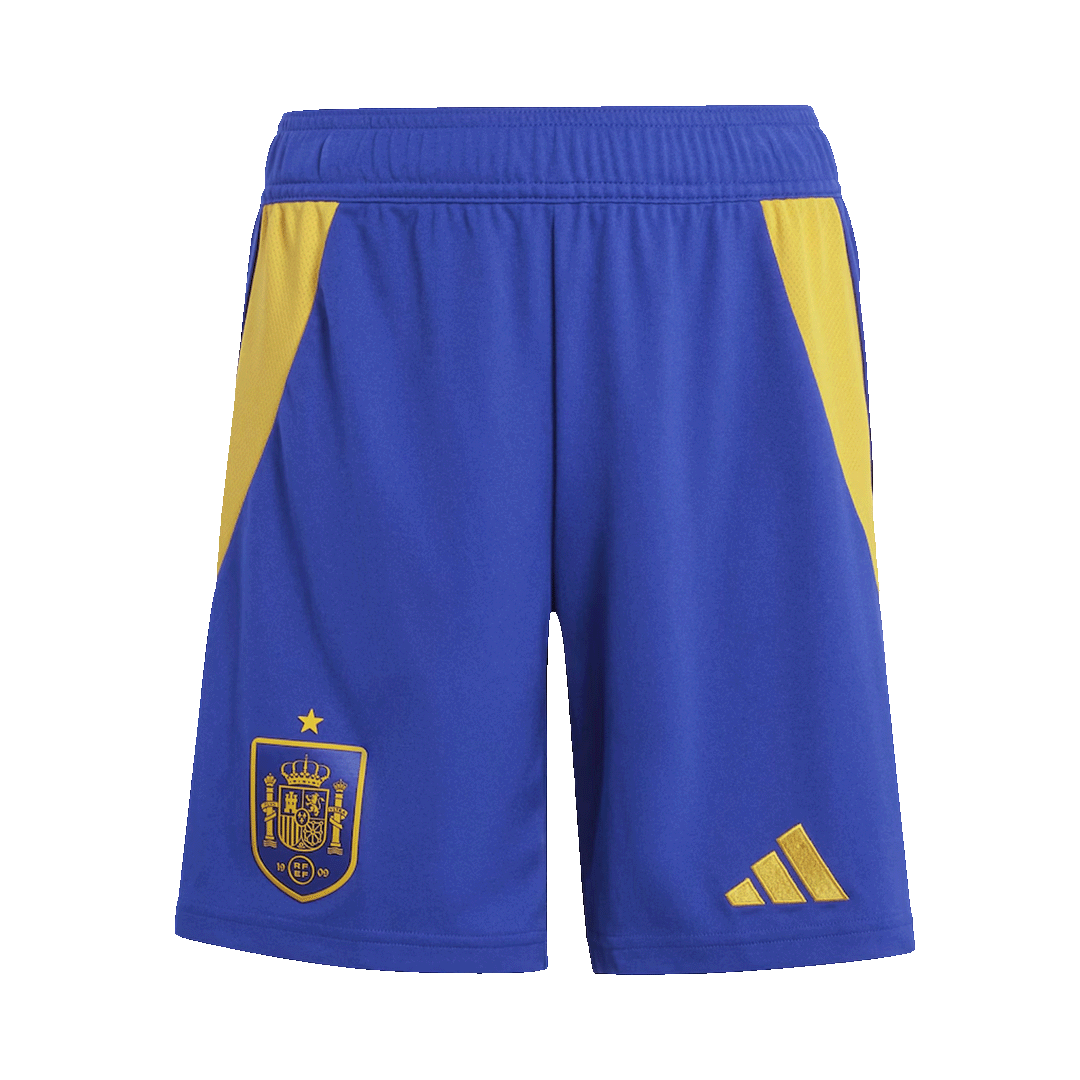 Spain Home Football Shirt Kit(Jersey+Shorts) Euro 2024