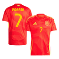 MORATA #7 Spain Home Football Shirt Euro 2024