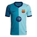 Men Fan Version Barcelona Third Soccer Jersey 2026/27 Blue