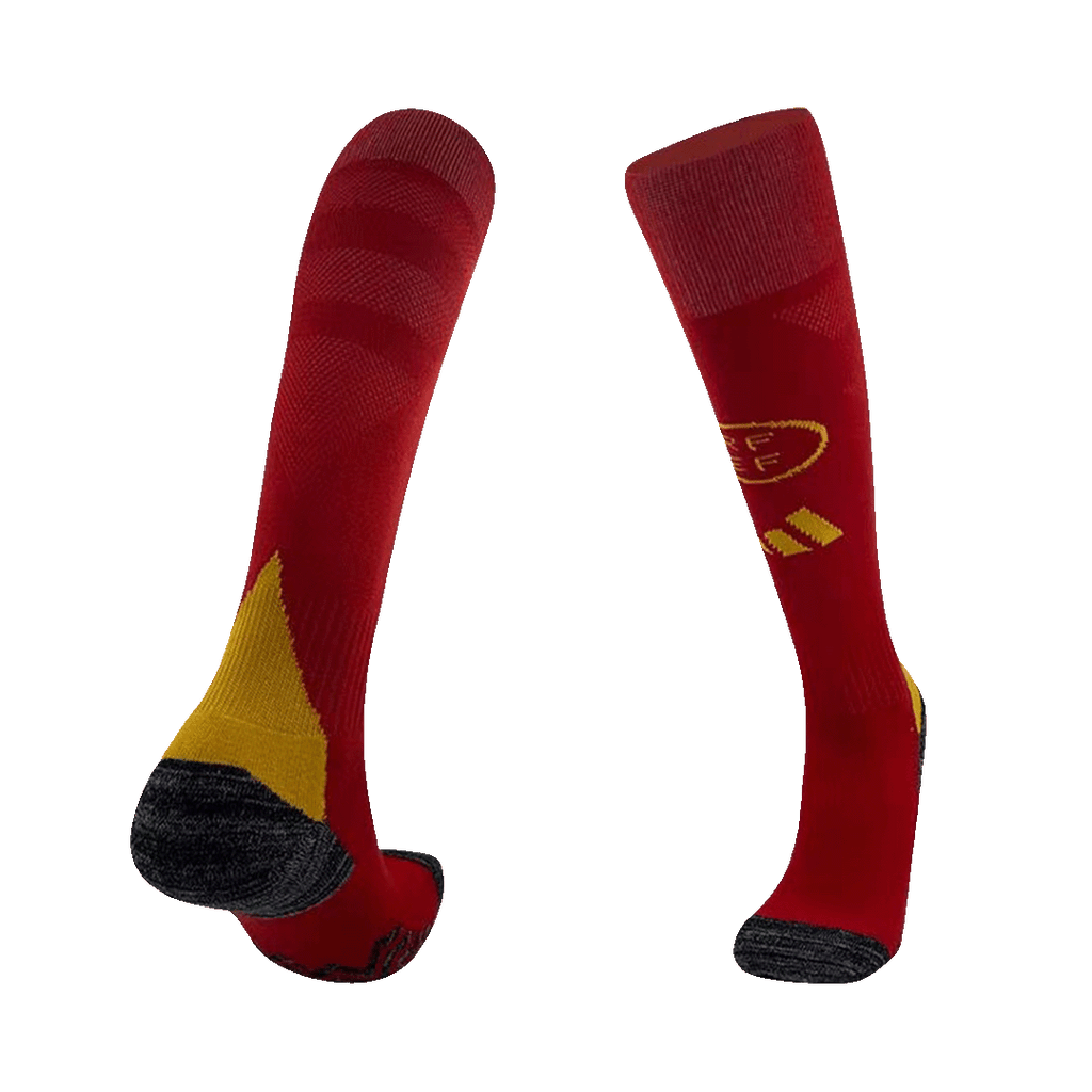 Spain Home Football Shirt Kit(Jersey+Shorts+Socks) Euro 2024