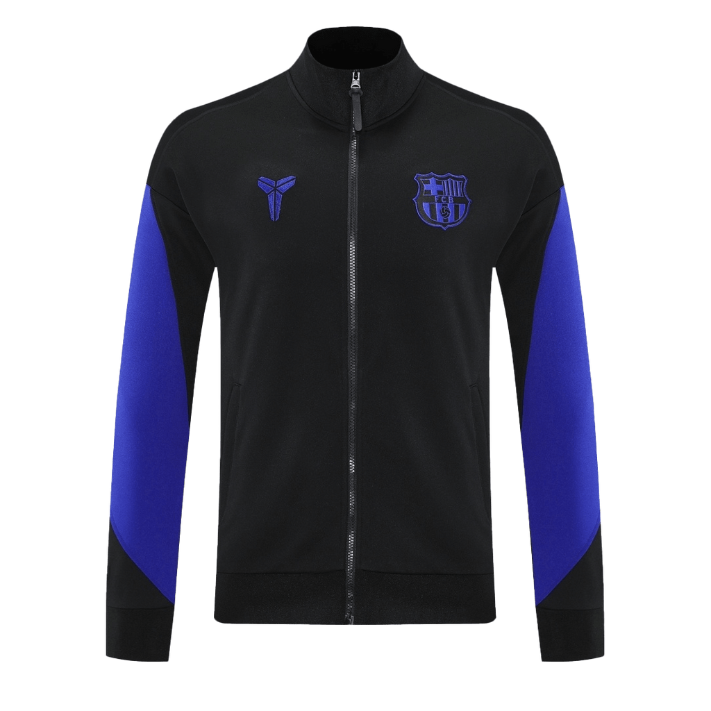 25/26 Barcelona Training Jacket Kit(Jacket+Pants) Black&Purple