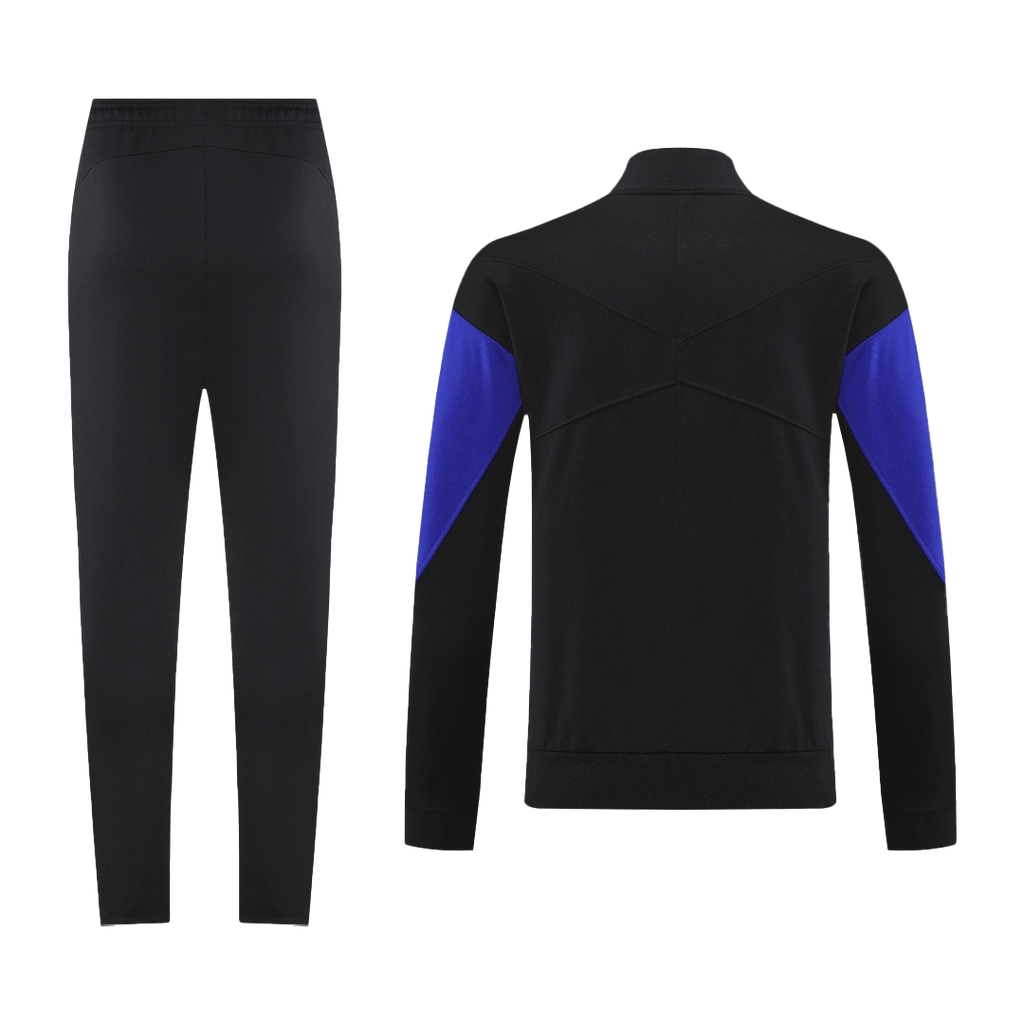 25/26 Barcelona Training Jacket Kit(Jacket+Pants) Black&Purple