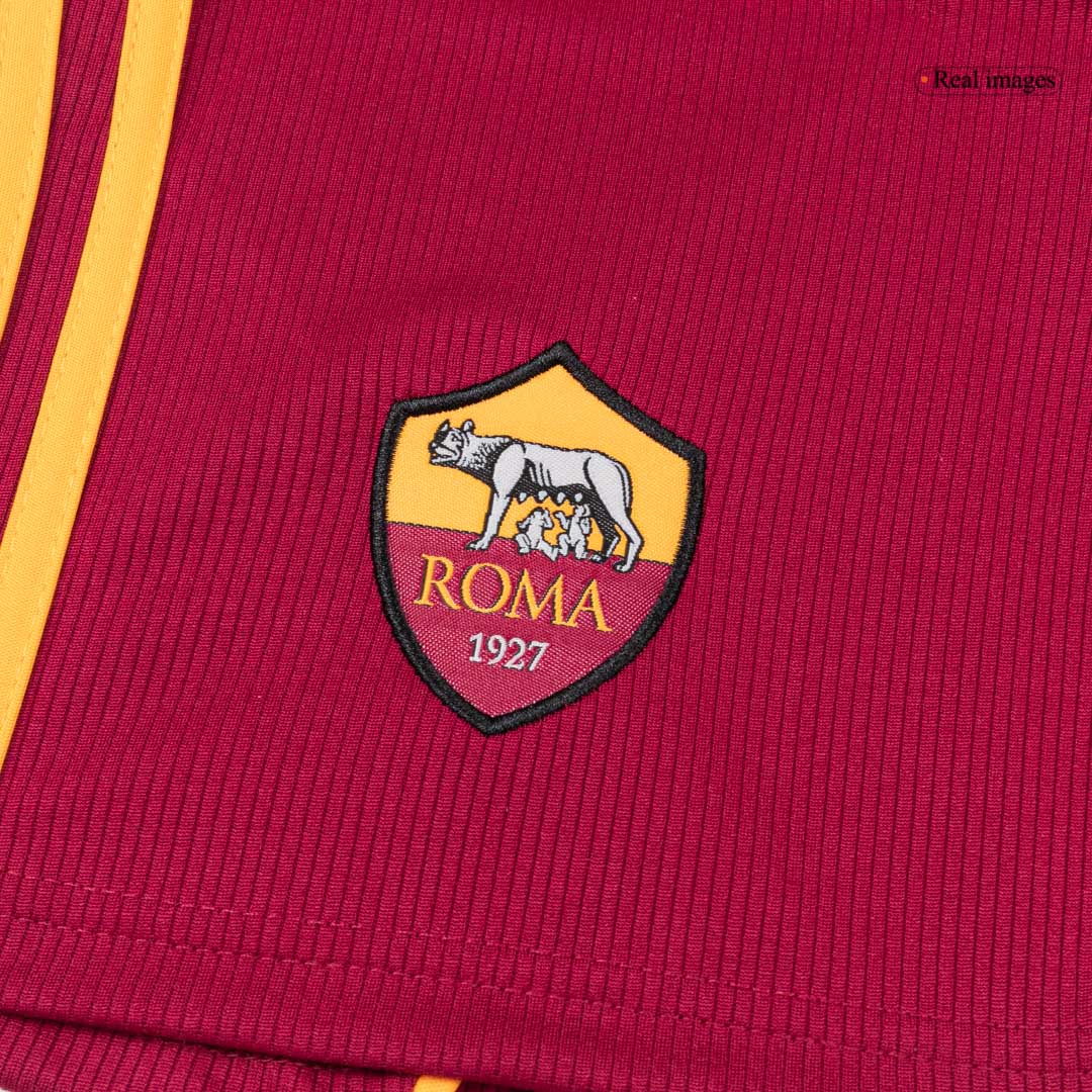 Kid's Roma Home Football Shirt Kit(Jersey+Shorts) 2025/26