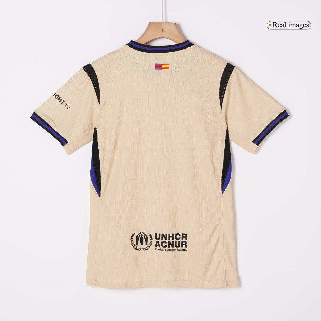 Player Version ROONY #28 Barcelona Away Football Shirt 2025/26