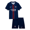Kid's PSG Home Football Shirt Kit(Jersey+Shorts) 2025/26 Navy
