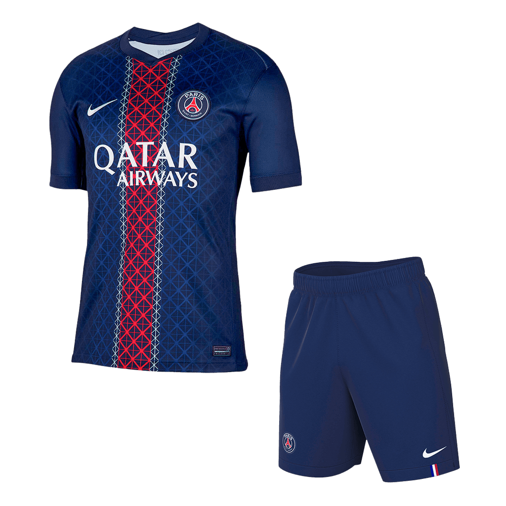 PSG Home Football Shirt Kit(Jersey+Shorts) 2025/26 Navy